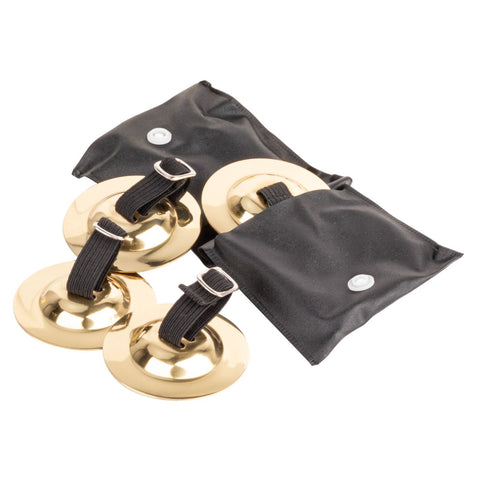 CPK Brass Finger Cymbals - 2 Pairs